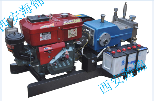 野外作業(yè)小型柴油機(jī)驅(qū)動(dòng)試壓泵